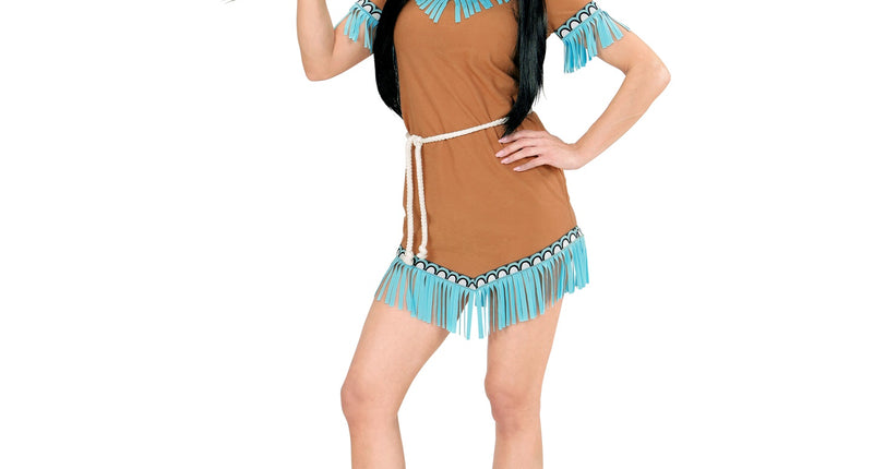 e-carnavalskleding-SYK Indianen pak dames Wilde westen