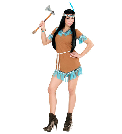 e-carnavalskleding-SYK Indianen pak dames Wilde westen