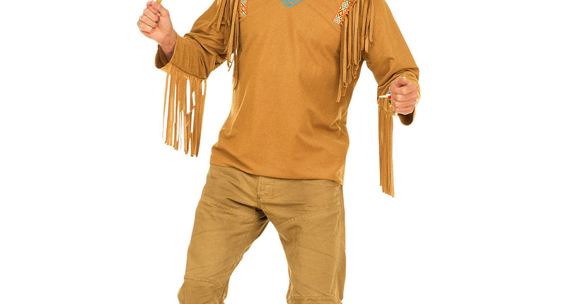 e-carnavalskleding-SYK Indianen shirt Brian