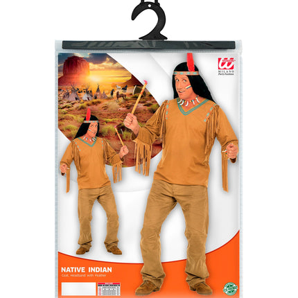 e-carnavalskleding-SYK Indianen shirt Brian