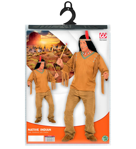 e-carnavalskleding-SYK Indianen shirt Brian