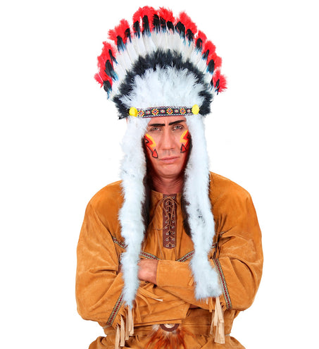 e-carnavalskleding-SYK Indianentooi "Sitting Bull"