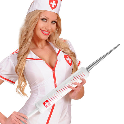 e-carnavalskleding-SYK Injectie spuit groot 50cm