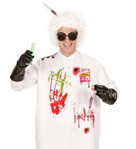 e-carnavalskleding-SYK Injectienaald door hoofd