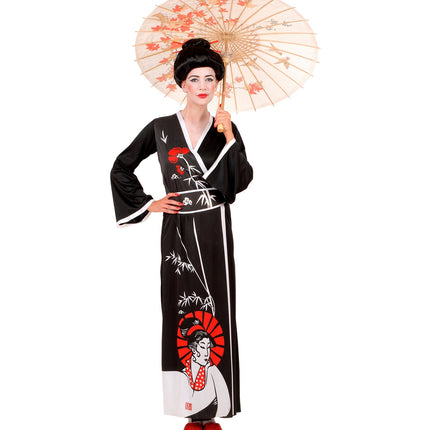 e-carnavalskleding-SYK Japanse Geisha jurk Lulu