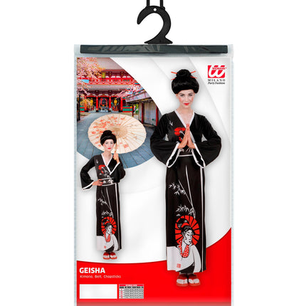 e-carnavalskleding-SYK Japanse Geisha jurk Lulu