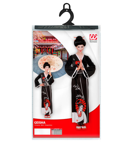 e-carnavalskleding-SYK Japanse Geisha jurk Lulu