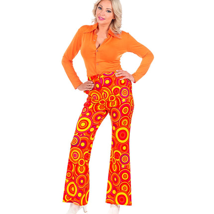 e-carnavalskleding-SYK Jaren 70 broek dames