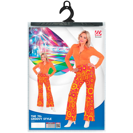 e-carnavalskleding-SYK Jaren 70 broek dames