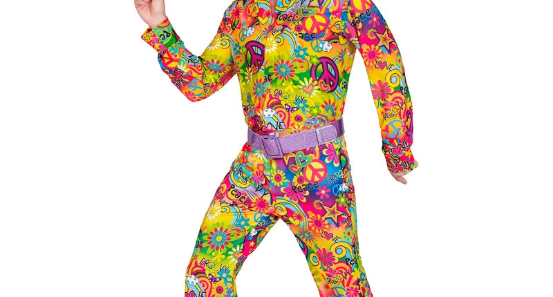 e-carnavalskleding-SYK Jaren 70 broek love&peace heren