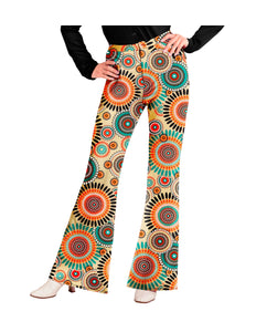 e-carnavalskleding-SYK Jaren 70 broek vintage dames