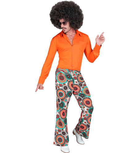 e-carnavalskleding-SYK Jaren 70 broek vintage heren