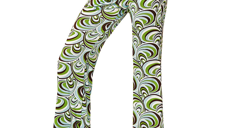 e-carnavalskleding-SYK Jaren 70 disco broek Groovy waves