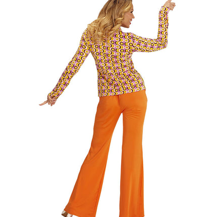 e-carnavalskleding-SYK Jaren 70 discoshirt Groovy