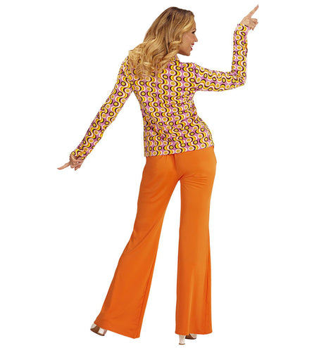 e-carnavalskleding-SYK Jaren 70 discoshirt Groovy
