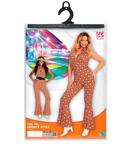 e-carnavalskleding-SYK Jaren 70 jumpsuit groovy ruit