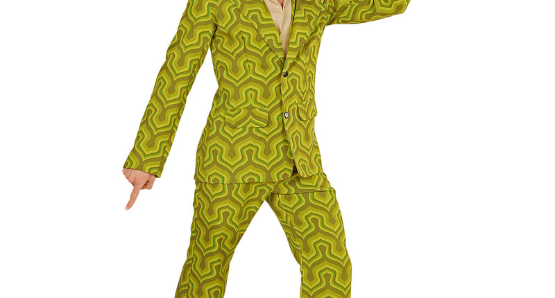 e-carnavalskleding-SYK Jaren 70 kostuum groovy groen