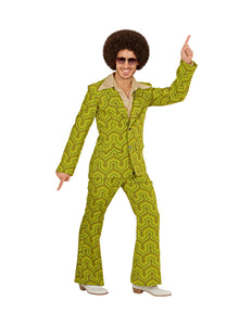 e-carnavalskleding-SYK Jaren 70 kostuum groovy groen