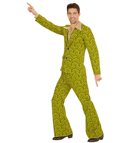 e-carnavalskleding-SYK Jaren 70 kostuum groovy groen
