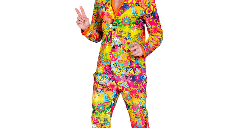 e-carnavalskleding-SYK Jaren 70 kostuum love&peace