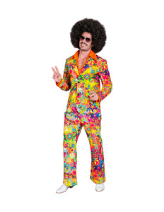 e-carnavalskleding-SYK Jaren 70 kostuum love&peace