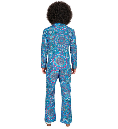e-carnavalskleding-SYK Jaren 70 kostuum mandala blauw