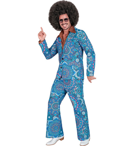 e-carnavalskleding-SYK Jaren 70 kostuum mandala blauw