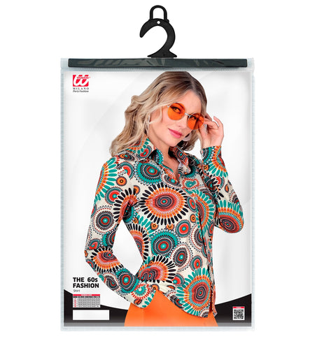 e-carnavalskleding-SYK Jaren 70 shirt vintage dames