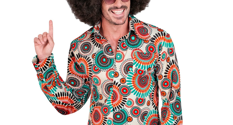 e-carnavalskleding-SYK Jaren 70 shirt vintage heren