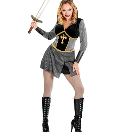 e-carnavalskleding-SYK Jeanne D'Arc jurkje