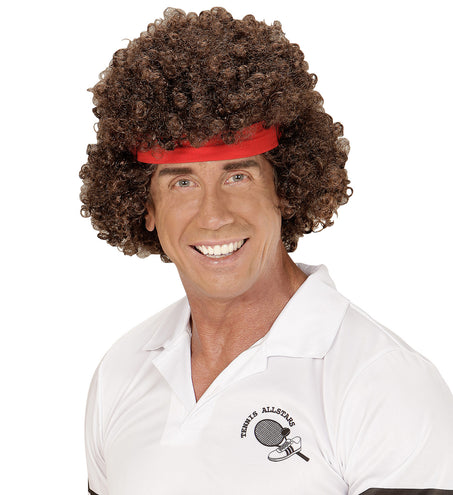 e-carnavalskleding-SYK John Mcenroe tennis pruik
