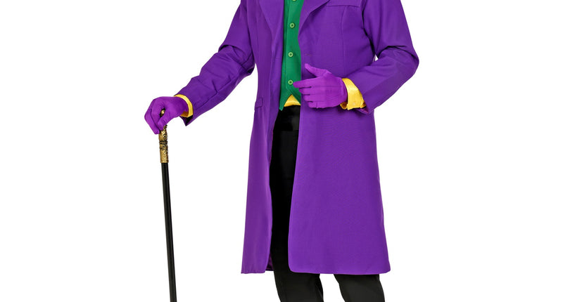 e-carnavalskleding-SYK Joker jas met vest