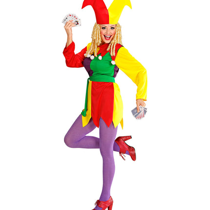 e-carnavalskleding-SYK Joker kostuum dames Nar