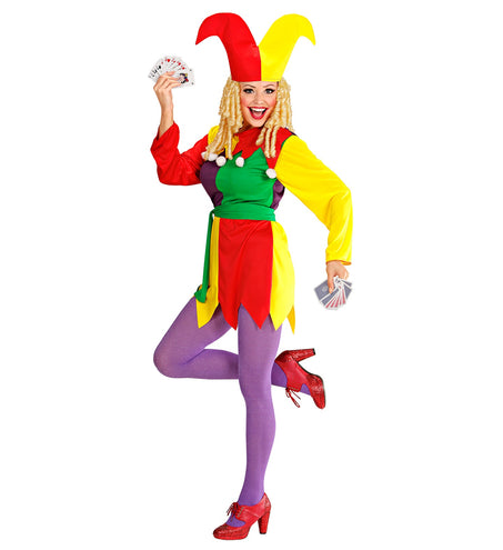 e-carnavalskleding-SYK Joker kostuum dames Nar