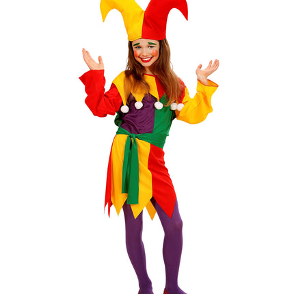 e-carnavalskleding-SYK Joker Narren pak kind