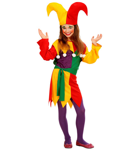 e-carnavalskleding-SYK Joker Narren pak kind
