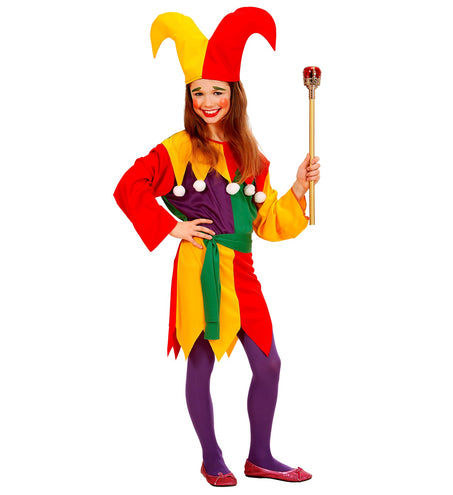 e-carnavalskleding-SYK Joker Narren pak kind