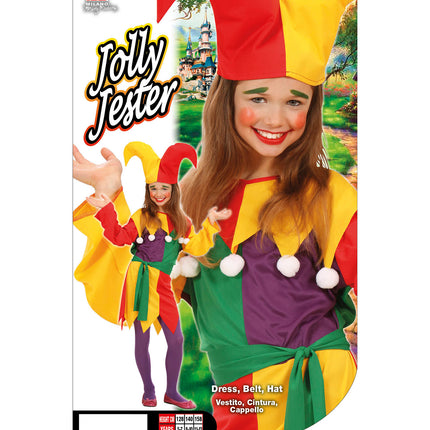 e-carnavalskleding-SYK Joker Narren pak kind