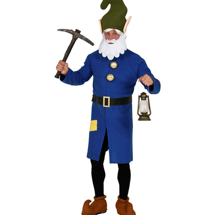 e-carnavalskleding-SYK Kabouter pak blauw volwassenen