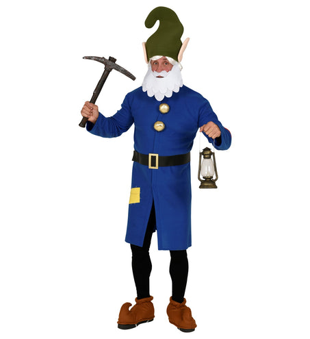 e-carnavalskleding-SYK Kabouter pak blauw volwassenen