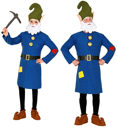 e-carnavalskleding-SYK Kabouter pak blauw volwassenen