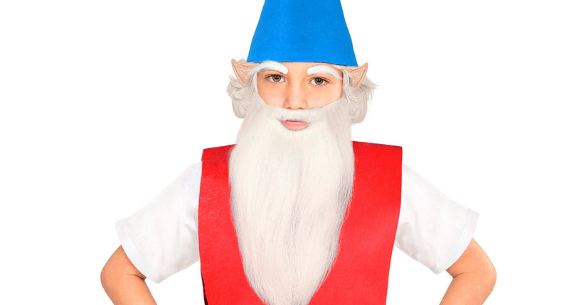 e-carnavalskleding-SYK Kabouter vest met riem en muts