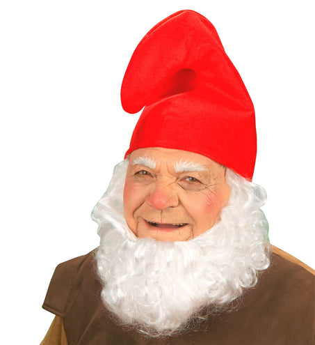 e-carnavalskleding-SYK Kaboutermuts rood smurf
