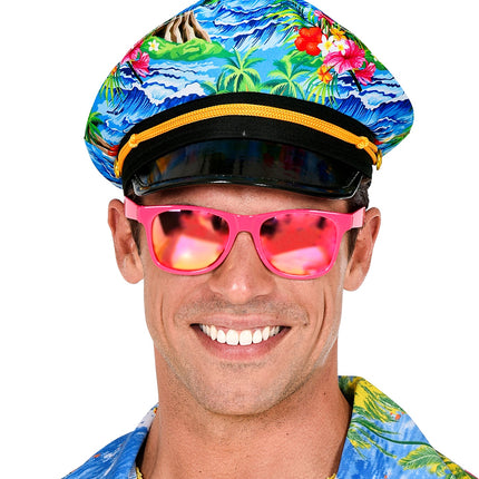 e-carnavalskleding-SYK Kapitein pet hawaii