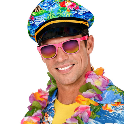 e-carnavalskleding-SYK Kapitein pet hawaii
