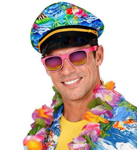 e-carnavalskleding-SYK Kapitein pet hawaii