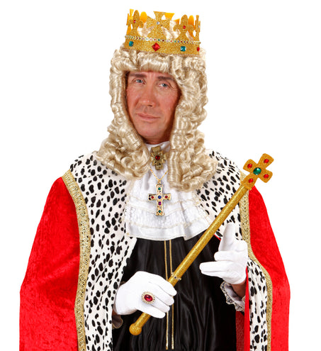 e-carnavalskleding-SYK Kardinaal priester ketting en ring