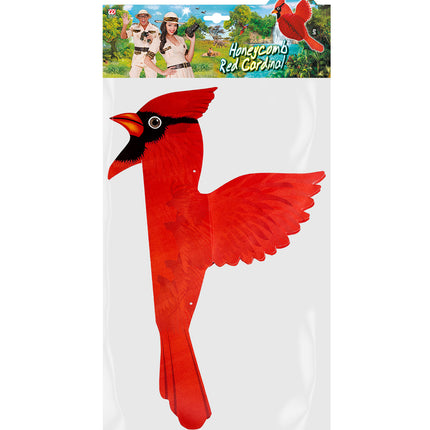 e-carnavalskleding-SYK Kardinaal vogel decoratie