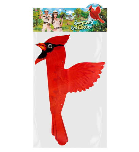 e-carnavalskleding-SYK Kardinaal vogel decoratie