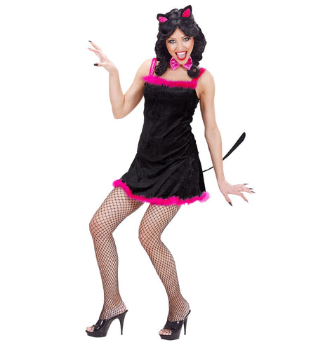 e-carnavalskleding-SYK Katten jurk Pinky